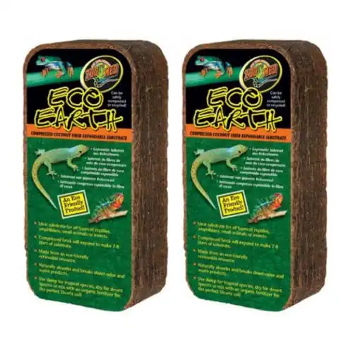 DBDPet 's Bundle with Zoomed Eco Earth Single Brick (2 Pack) & with Attached Pro-Tip Guide